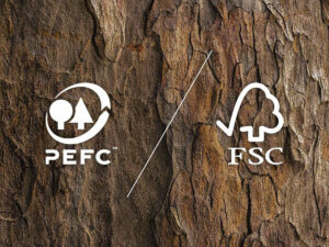 Qué es la madera certificada PEFC y FSC